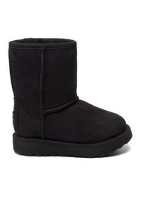 Ugg Śniegowce T Classic Short II Wp 1019646T Czarny. Kolor: czarny. Materiał: skóra