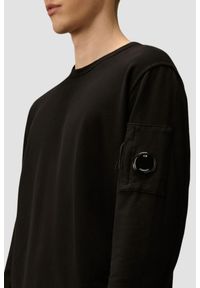 C.P. Company - C.P. COMPANY Czarna męska bluza Crew Neck. Kolor: czarny #3