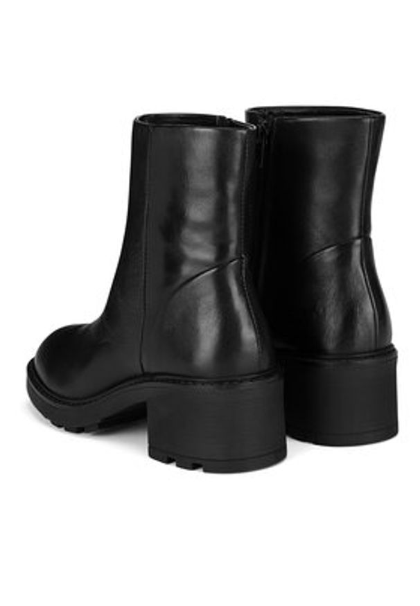 Lasocki Botki WI34-ANTONY-01 Czarny. Kolor: czarny. Materiał: skóra