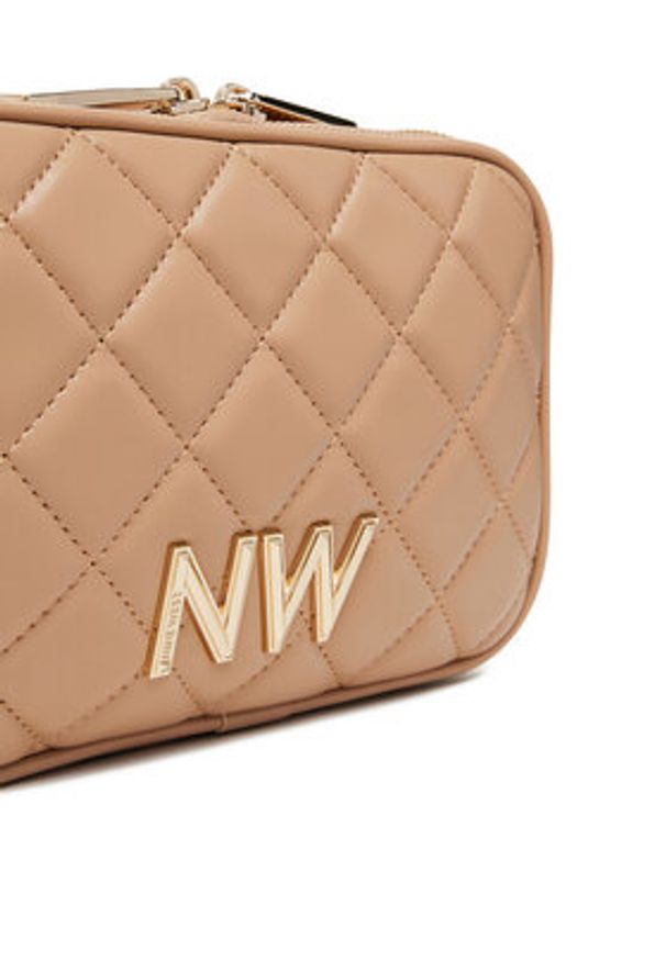 Nine West Torebka CEO-Greenwich-Glam-LX7669 Beżowy. Kolor: beżowy