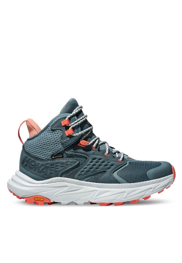 HOKA - Hoka Trekkingi Anacapa 2 Mid Gtx 1142831F Niebieski. Kolor: niebieski. Materiał: materiał