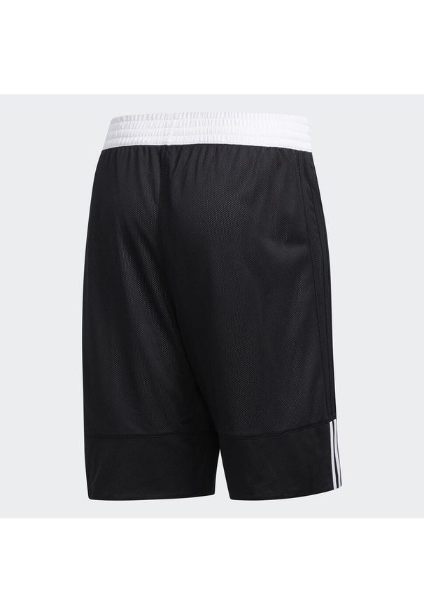 Adidas - Krótkie spodenki adidas 3G Speed Reversible. Kolor: biały, wielokolorowy, czarny. Długość: krótkie. Sport: koszykówka, fitness