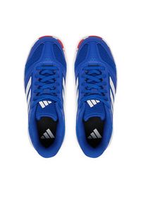 Adidas - adidas Buty halowe Ligra 8 Indoor Shoes Kids IH8245 Niebieski. Kolor: niebieski. Materiał: materiał #2