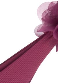 LA REVECHE - Dół od bikini Raspberry. Kolor: różowy, wielokolorowy, fioletowy. Materiał: tkanina, szyfon. Wzór: kwiaty