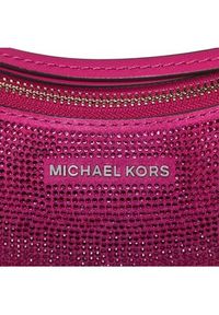 MICHAEL Michael Kors Torebka Chain Pouchette 32H3SJ6C1S Różowy. Kolor: różowy. Materiał: skórzane, zamszowe