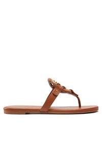 Tory Burch Japonki Miller 136593 Brązowy. Kolor: brązowy. Materiał: skóra #5