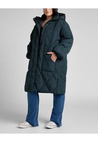 Lee - LEE LONG PUFFER DAMSKA KURTKA ZIMOWA CHARCOAL L55KEV30. Sezon: zima #2