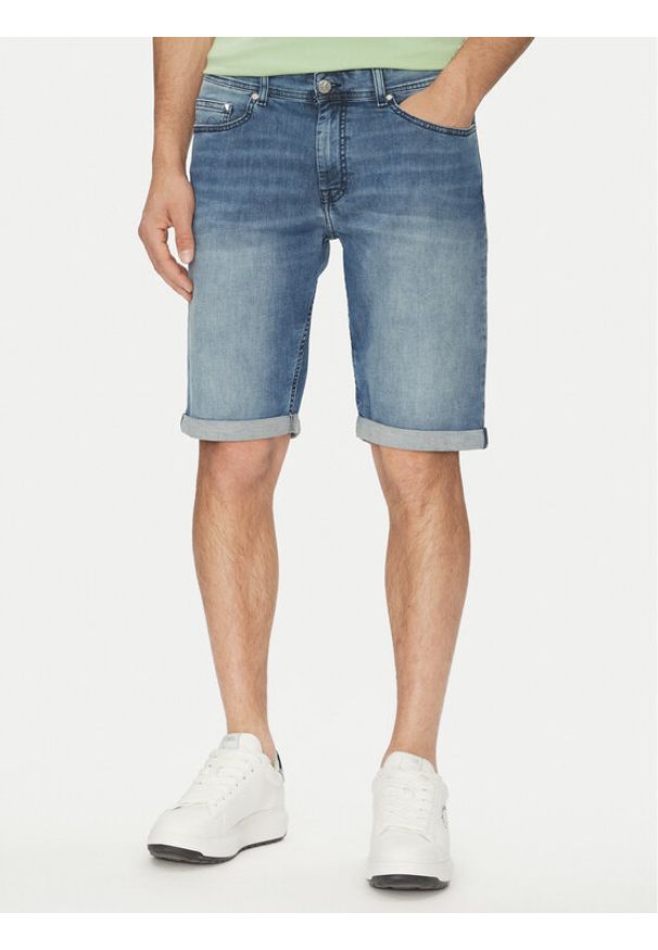 Karl Lagerfeld - KARL LAGERFELD Szorty jeansowe 265820 552833 Niebieski Regular Fit. Kolor: niebieski. Materiał: bawełna