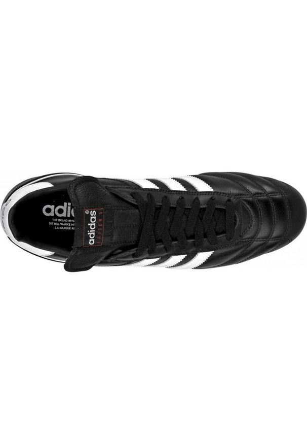 Adidas - Buty piłkarskie adidas Kaiser 5 Liga Fg 033201 czarne czarne. Kolor: czarny. Materiał: materiał, skóra, tworzywo sztuczne. Szerokość cholewki: normalna. Sport: piłka nożna
