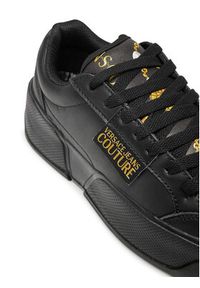 Versace Jeans Couture Sneakersy Ravewing 77VA3ST2 Czarny. Kolor: czarny. Materiał: skóra