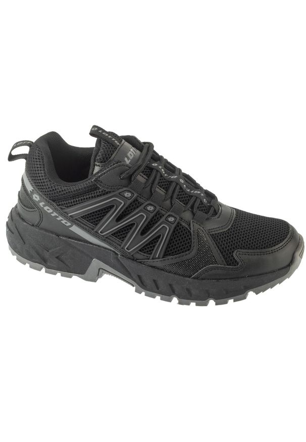 LOTTO - Buty sportowe Sneakersy męskie, Nahunta. Kolor: czarny. Sport: turystyka piesza