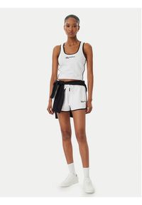 Karl Lagerfeld Jeans Top B2W17087 Biały Slim Fit. Kolor: biały. Materiał: syntetyk #5