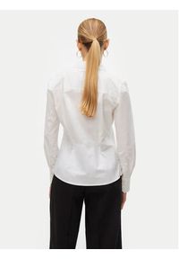 Vero Moda Koszula Anna 10318701 Biały Slim Fit. Kolor: biały. Materiał: bawełna #6