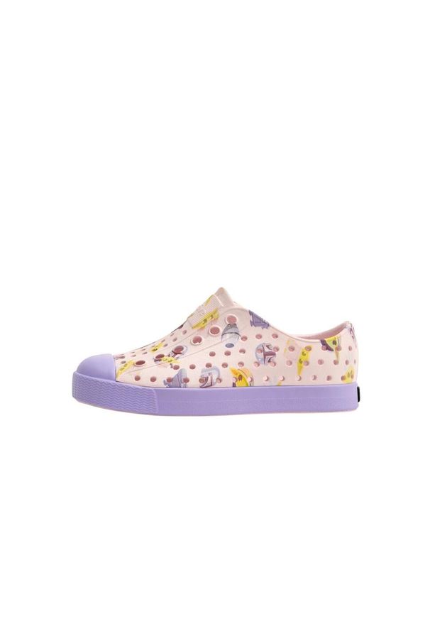 Native Shoes - Buty miejskie dziecięce NATIVE JEFFERSON PRINT YOUTH STAR WARS. Okazja: na co dzień. Kolor: różowy. Wzór: nadruk, motyw z bajki