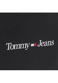 Tommy Jeans Torebka Camera Bag AW0AW15029 Czarny. Kolor: czarny. Materiał: skórzane