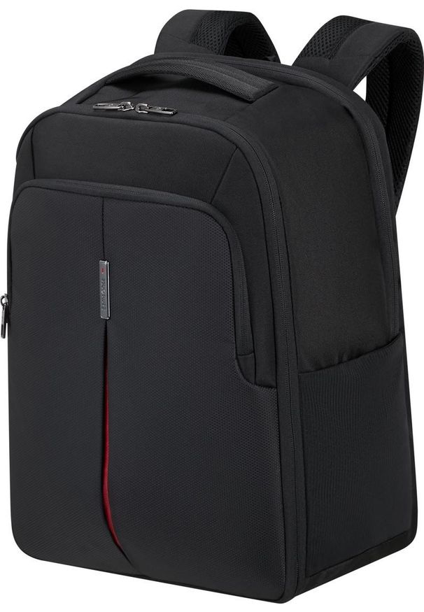 Plecak Samsonite 155199 1041 15.6'' Guardit 3.0 czarny. Kolor: czarny. Materiał: materiał, tkanina. Styl: biznesowy, casual