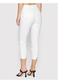PESERICO - Peserico Spodnie materiałowe P04855J0 Biały Regular Fit. Kolor: biały. Materiał: bawełna #3