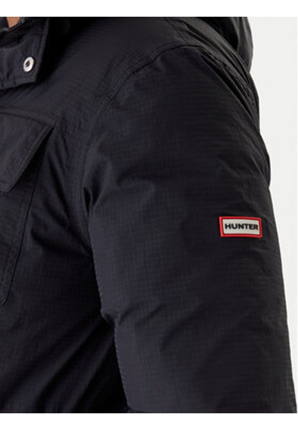 Hunter Parka Angus HARM0018252 Czarny Regular Fit. Kolor: czarny. Materiał: syntetyk