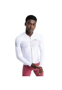 SIROKO - Męska koszulka rowerowa z krótkim rękawem Kolarstwo Siroko M2 Noise. Kolor: biały. Długość rękawa: krótki rękaw. Długość: krótkie. Sport: kolarstwo #1