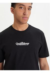 Quiksilver T-Shirt EQYZT08174 Czarny Regular Fit. Kolor: czarny. Materiał: bawełna #4