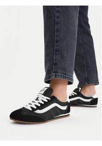 Vans Sneakersy Super Lowpro VN000D83BLA1 Czarny. Kolor: czarny. Materiał: materiał #2