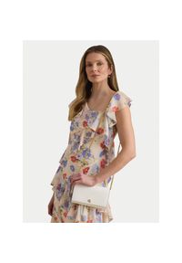 Lauren Ralph Lauren - Torebka LAUREN RALPH LAUREN. Kolor: biały #1