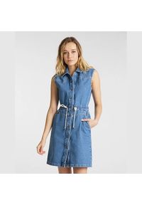 Lee - LEE DRAWSTRING DRESS DAMSKA SUKIENKA CLEAN CALLIE L50HGAZE