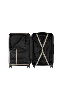 Ochnik - Komplet walizek twardych na kółkach 19"/24"/28". Kolor: beżowy. Materiał: materiał, poliester, guma, kauczuk #4