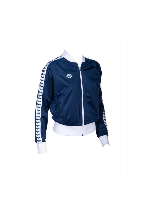 Damska bluza dresowa Arena Relax IV. Kolor: wielokolorowy, niebieski, biały. Materiał: dresówka. Sport: fitness