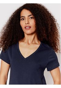 Lauren Ralph Lauren T-Shirt I811527 Granatowy Regular Fit. Kolor: niebieski. Materiał: bawełna #3