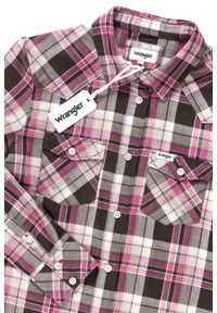 Wrangler - KOSZULA WRANGLER CHECK SHIRT ROSIN GREEN W5240LUWY 112129352