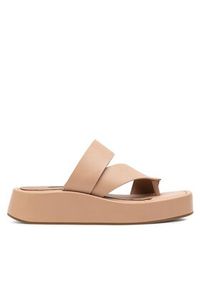 Gino Rossi Japonki PACIANA-32289 Beżowy. Kolor: beżowy. Materiał: skóra #5