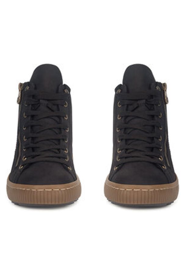 Rieker Trzewiki Z6610-00 Czarny. Kolor: czarny. Materiał: skóra