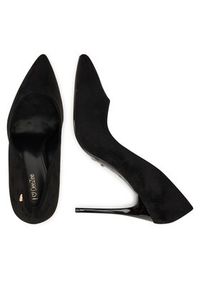 DeeZee Szpilki AB2-4503B Czarny. Kolor: czarny. Materiał: materiał. Obcas: na szpilce #4