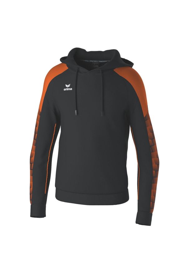 ERIMA - Bluza z kapturem Erima Evo Star. Okazja: na co dzień. Typ kołnierza: kaptur. Kolor: czarny, pomarańczowy, wielokolorowy. Styl: casual, sportowy