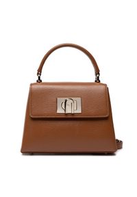 Furla Torebka 1927 WB00109-ARE000-03B00-1-007-20-BG-B Brązowy. Kolor: brązowy. Materiał: skórzane