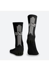 RINAT - Sportowa skarpeta antypoślizgowa ANTISLIP SOCKS dla dorosłych Czarny Zestaw 2. Kolor: zielony, czarny, wielokolorowy