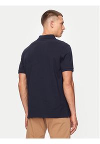 GANT - Gant Polo Shield 2220 Granatowy Slim Fit. Typ kołnierza: polo. Kolor: niebieski. Materiał: bawełna #4