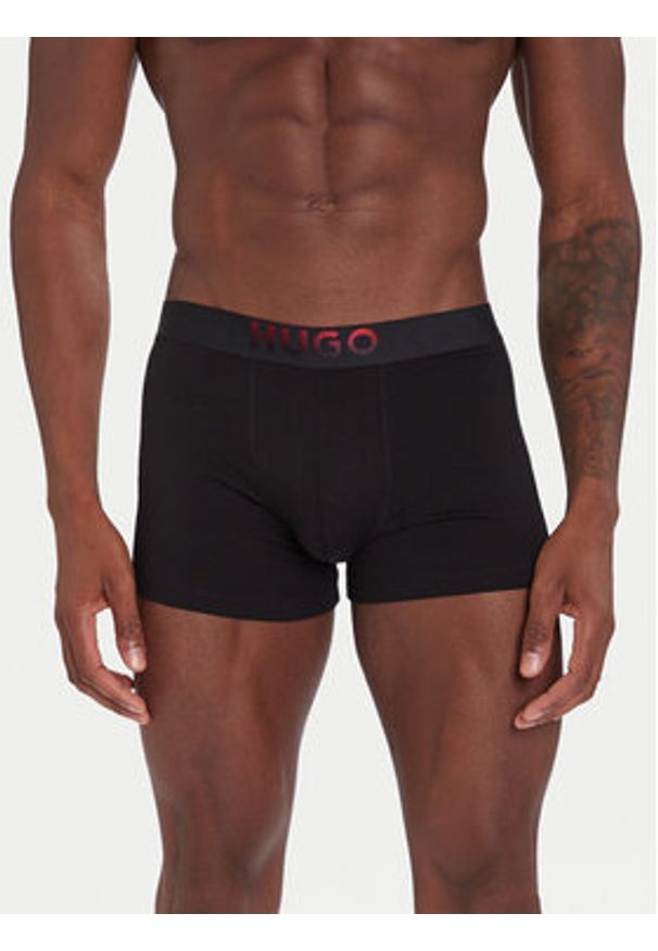 Hugo - HUGO Komplet bokserek 50549172 Czarny. Kolor: czarny. Materiał: bawełna