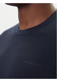 Bugatti Longsleeve 8330-85044D Granatowy Regular Fit. Kolor: niebieski. Materiał: bawełna. Długość rękawa: długi rękaw #4