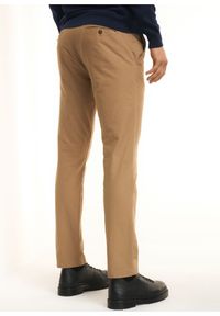 Ochnik - Spodnie męskie. Kolor: beżowy. Materiał: materiał #3
