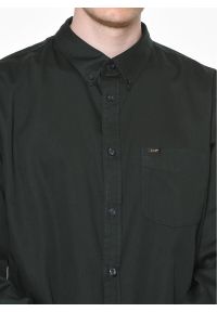 Lee - LEE BUTTON DOWN MĘSKA KOSZULA DŁUGI RĘKAW BOTTLE GREEN L880TPBB. Typ kołnierza: button down. Długość rękawa: długi rękaw. Długość: długie #3