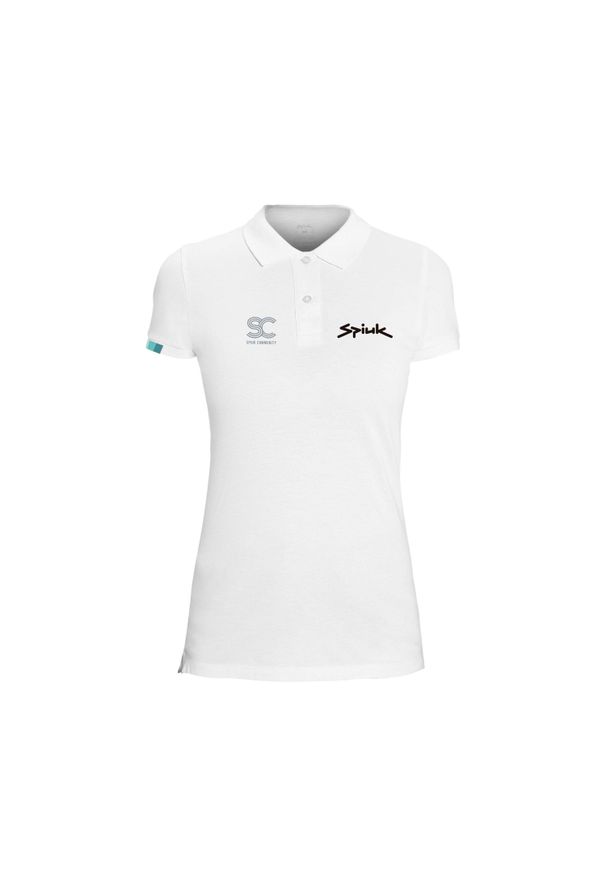 SPIUK - Damska koszulka polo Spiuk SC Community. Typ kołnierza: polo. Kolor: biały