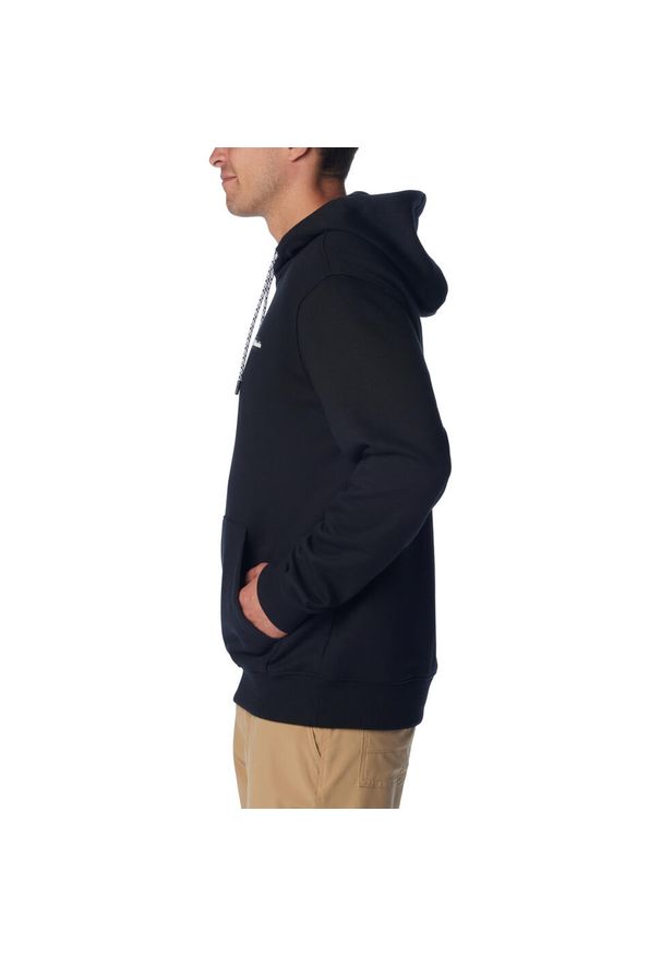 columbia - Bluza dresowa sportowa męska Marble Canyon French Terry Hoodie. Kolor: czarny. Materiał: poliester, bawełna. Sport: bieganie