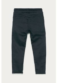 OVS - Spodnie dziecięce 104-140 cm. Kolor: niebieski. Materiał: bawełna, jeans, denim, elastan, poliester. Wzór: gładki #3