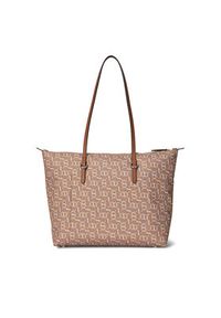 Lauren Ralph Lauren - LAUREN RALPH LAUREN Torebka 431916737039 Brązowy. Kolor: brązowy #4