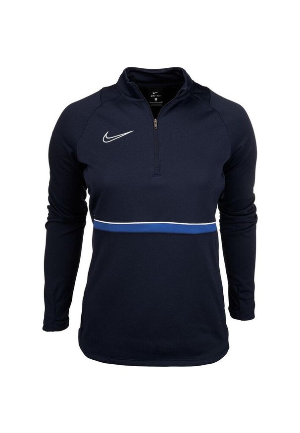 Bluza sportowa damska Nike Dri-Fit Academy. Kolor: niebieski. Technologia: Dri-Fit (Nike)