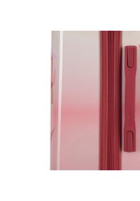Wittchen - Zestaw walizek z ABS-u z nadrukiem różowy. Kolor: różowy. Materiał: guma. Wzór: nadruk. Styl: wakacyjny #5