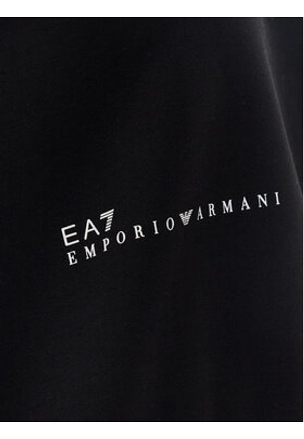 EA7 Emporio Armani Bluza 7W000277 AF12501 UC001 Czarny Regular Fit. Kolor: czarny. Materiał: syntetyk