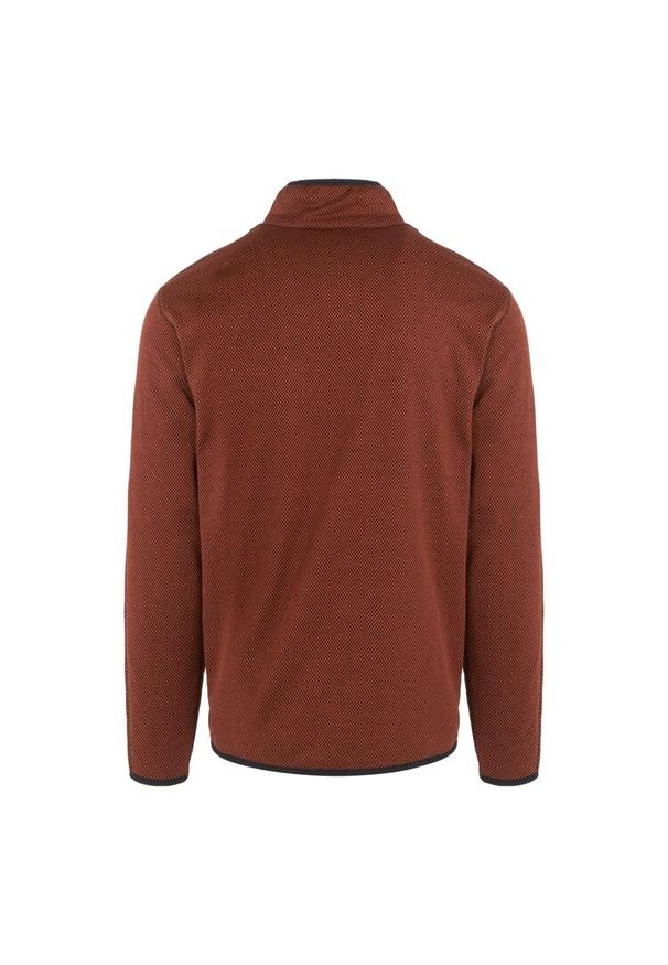 Regatta - Bluza Polarowa Męska Pełen Suwak Kitom. Kolor: czerwony. Materiał: polar. Sezon: zima. Styl: sportowy. Sport: turystyka piesza